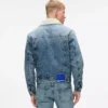 Shearling denimjakke