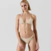 SHIMMER TRIANGLE BIKINITOP