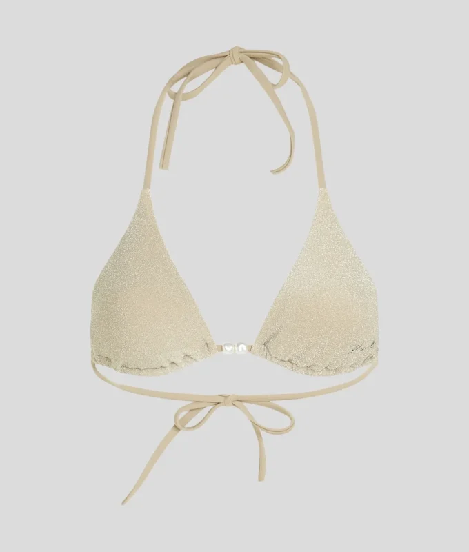 SHIMMER TRIANGLE BIKINITOP