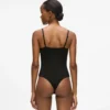 Signatur bodysuit med høj benudskæring