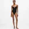 Signatur bodysuit med høj benudskæring