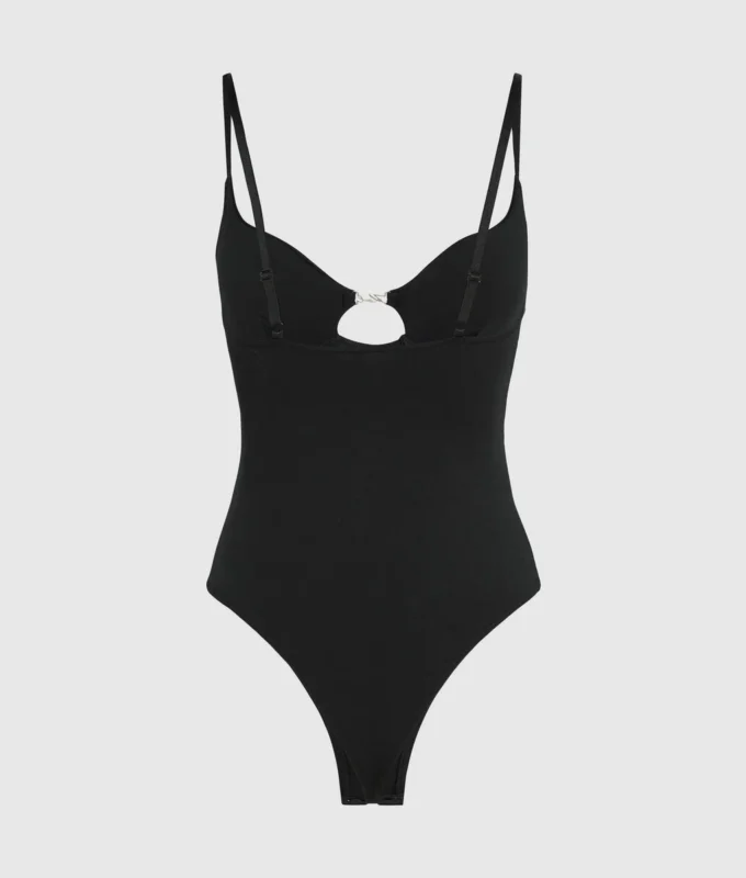 Signatur bodysuit med høj benudskæring