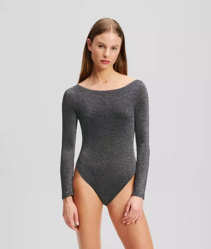 Signatur bodysuit med lange ærmer