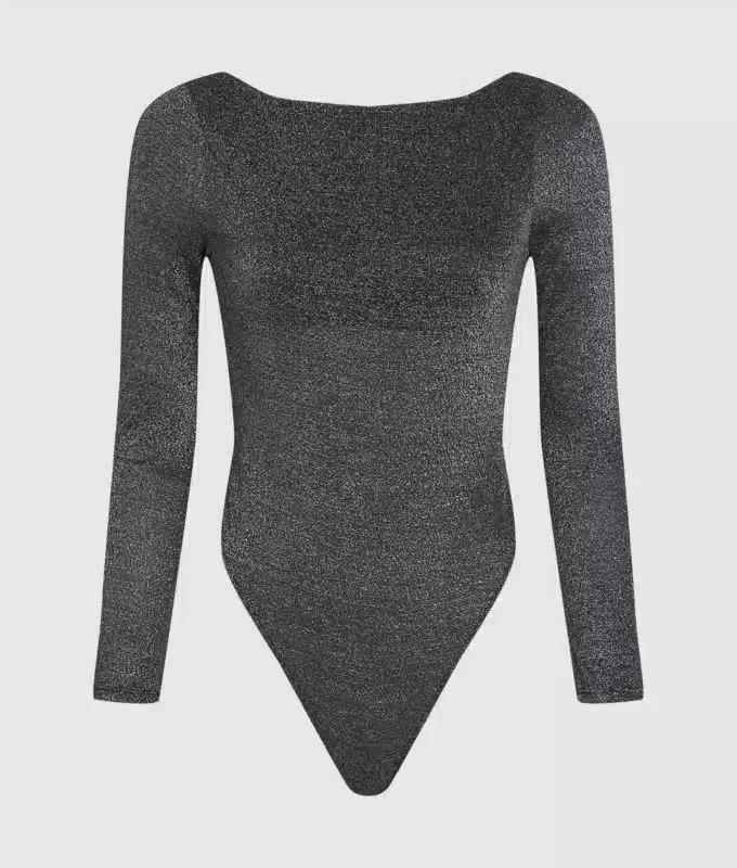 Signatur bodysuit med lange ærmer
