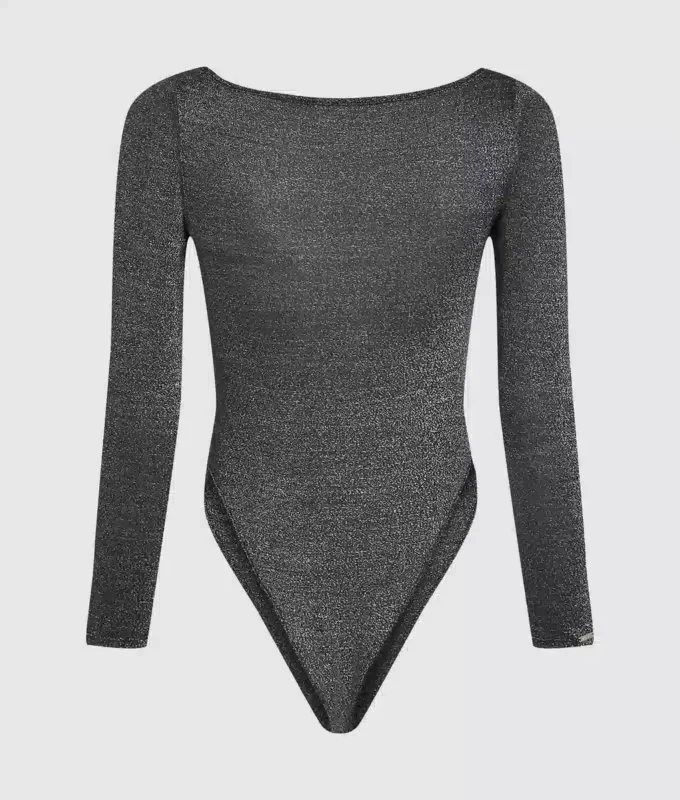 Signatur bodysuit med lange ærmer