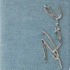 Signatur-denim-etui til iPhone 16 Pro Max