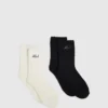 Signatur fleece sokker – 2-pak