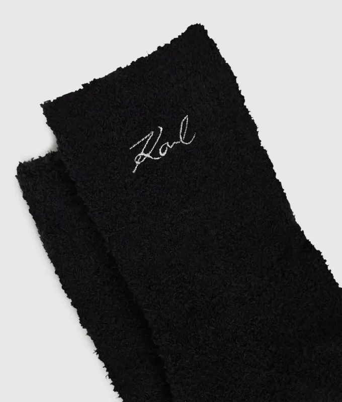 Signatur fleece sokker – 2-pak