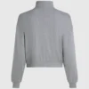 Signatur-loungesweatshirt med lynlås