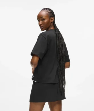 Signatur-T-shirt med V-hals