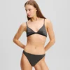 Signatur-thong i metallic