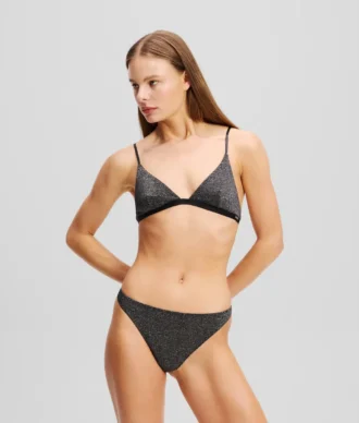 Signatur-thong i metallic