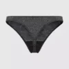 Signatur-thong i metallic