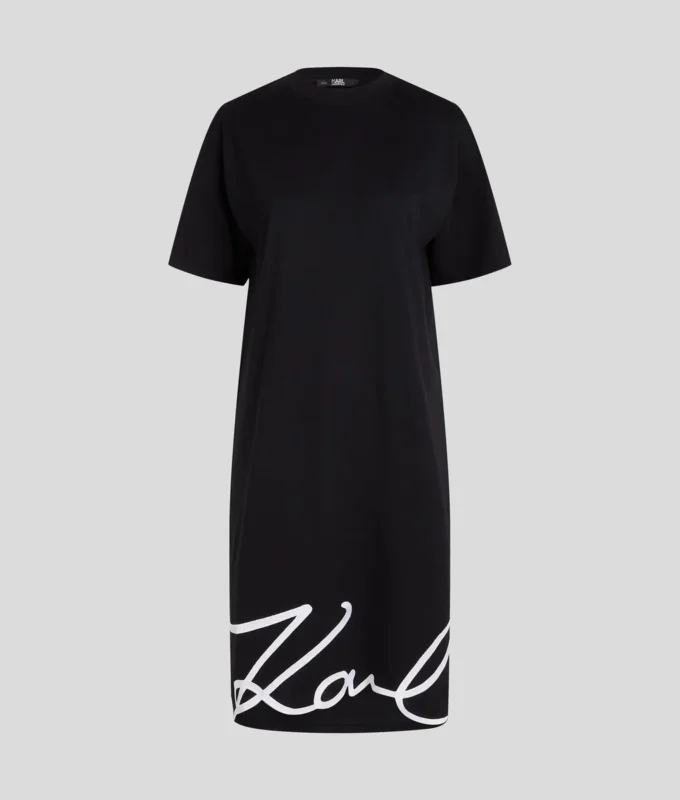 SIGNATURE HEM T-SHIRT-KJOLE