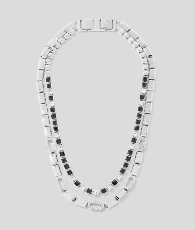 SIGNATURE PAVÉ CRYSTALS HALSKÆDE