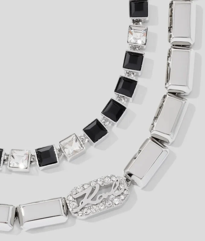 SIGNATURE PAVÉ CRYSTALS HALSKÆDE