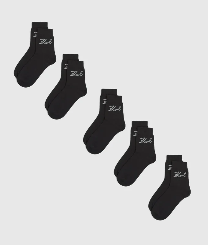 Signature sokker – 5-pak