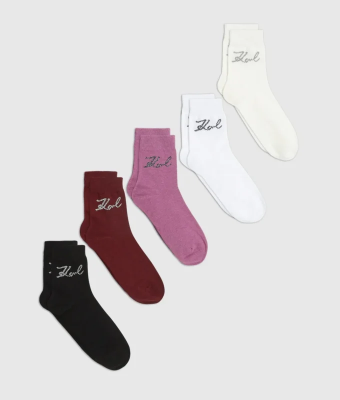 Signature sokker – 5-pak