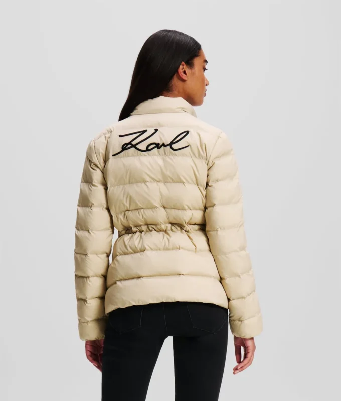 SIGNATURE PUFFER JAKKE