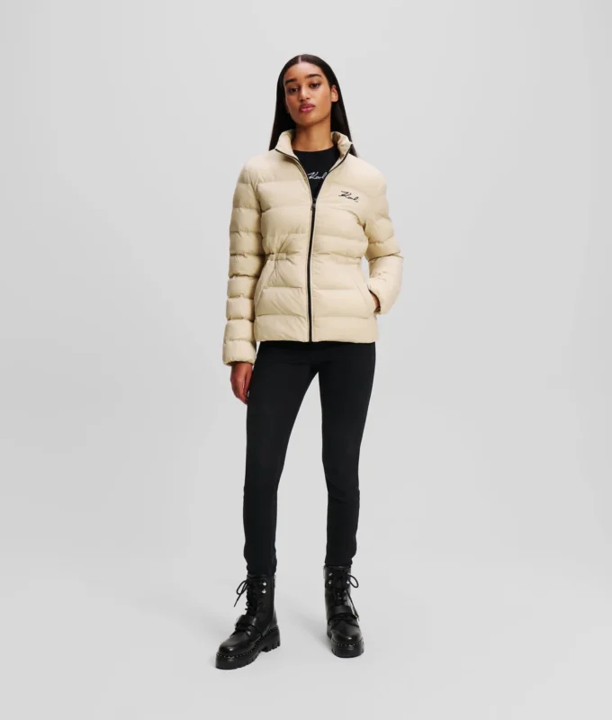 SIGNATURE PUFFER JAKKE