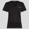 SIGNATURE V-HALS RUCHED T-SHIRT