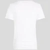 SIGNATURE V-HALS RUCHED T-SHIRT