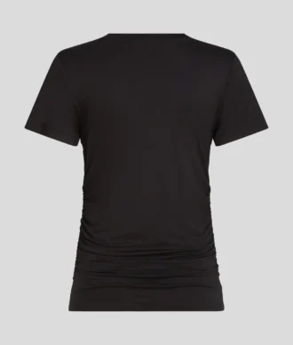 signature v hals ruched t shirt 2 330x388 - SIGNATURE V-HALS RUCHED T-SHIRT