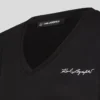 SIGNATURE V-HALS RUCHED T-SHIRT