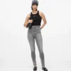 Skinny jeans med høj talje