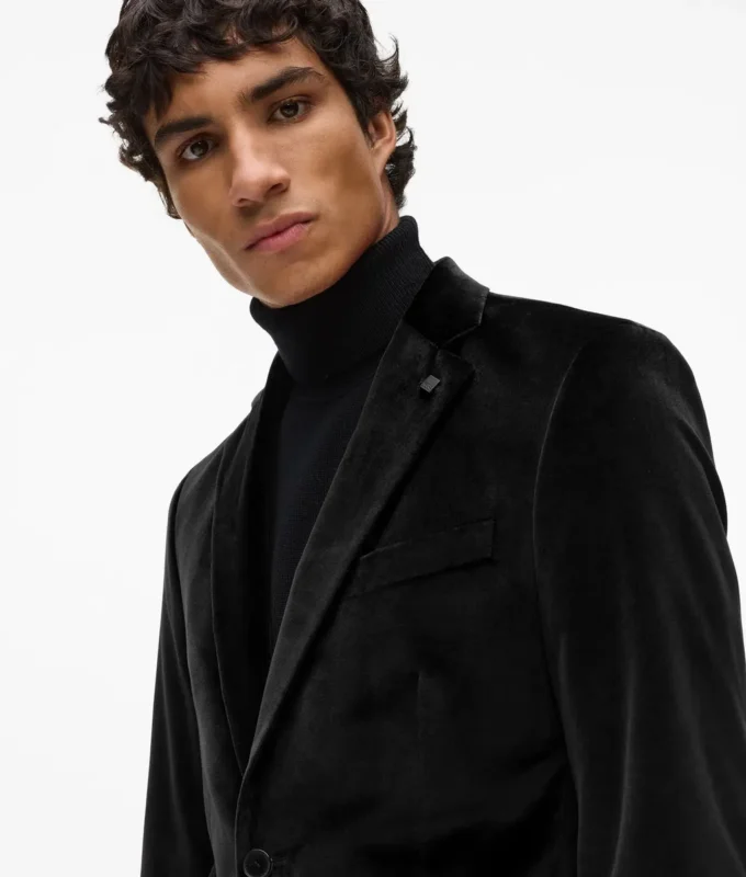 Fløjlsblazer