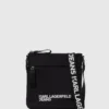 Smal crossbody-taske med logo