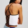 STRAPPY TOP MED PIPING-DETALJER