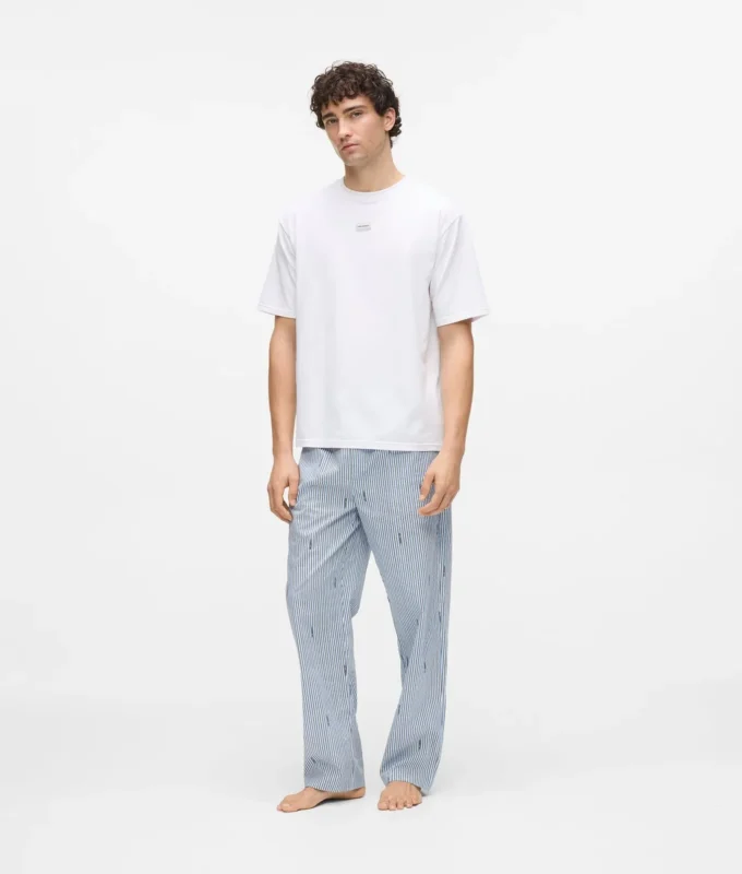 Stribet pyjamasæt