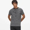 Stribet T-shirt