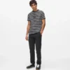 Stribet T-shirt