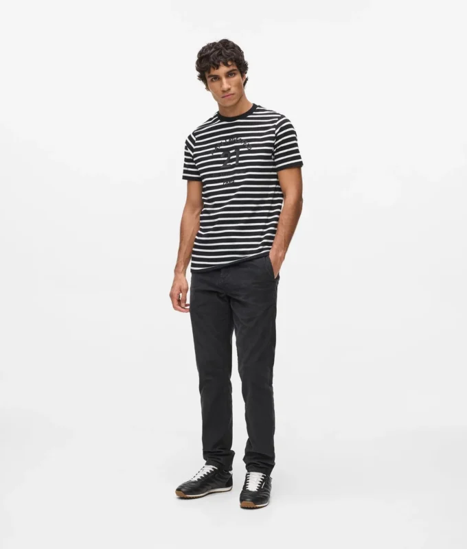 Stribet T-shirt