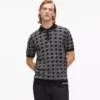 Strikket poloshirt
