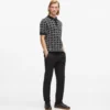 Strikket poloshirt