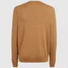 Strikket sweater med rund hals