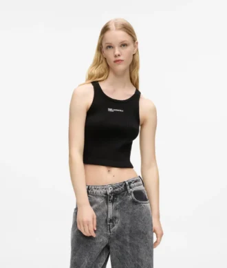 Strikket tanktop