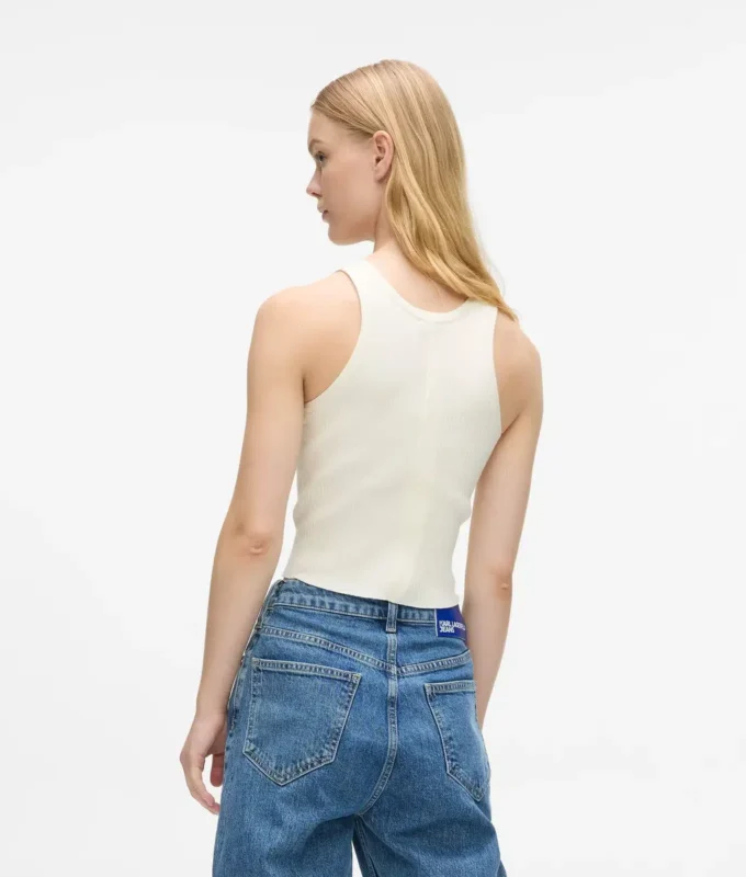 Strikket tanktop