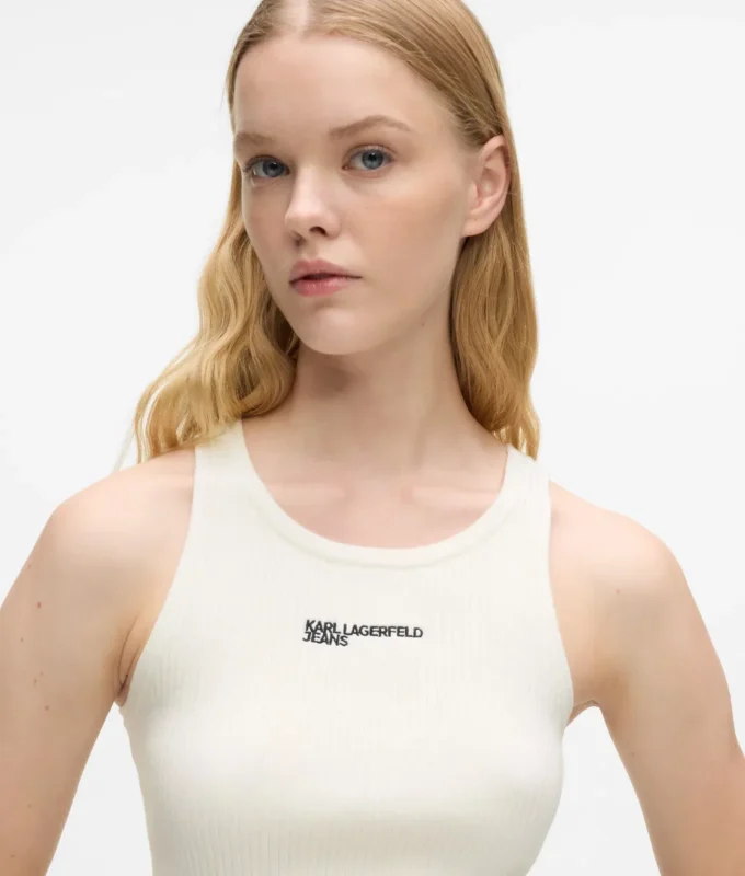 Strikket tanktop