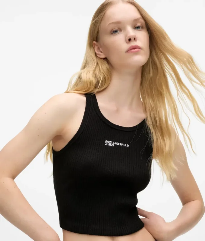Strikket tanktop