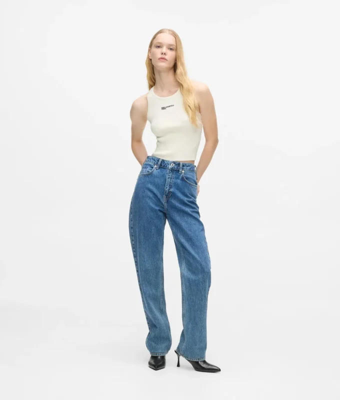 Strikket tanktop