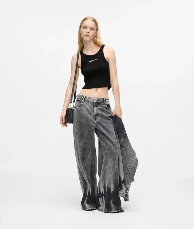 Strikket tanktop