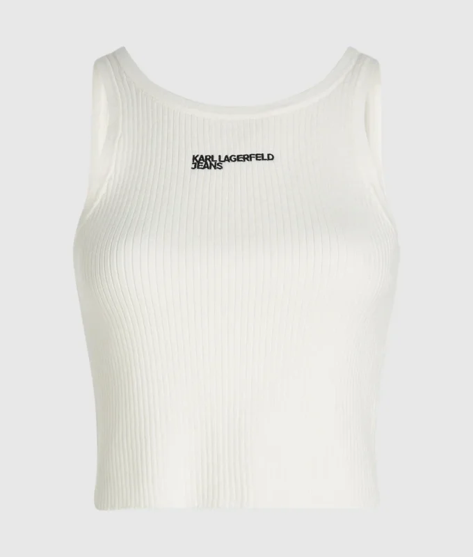 Strikket tanktop