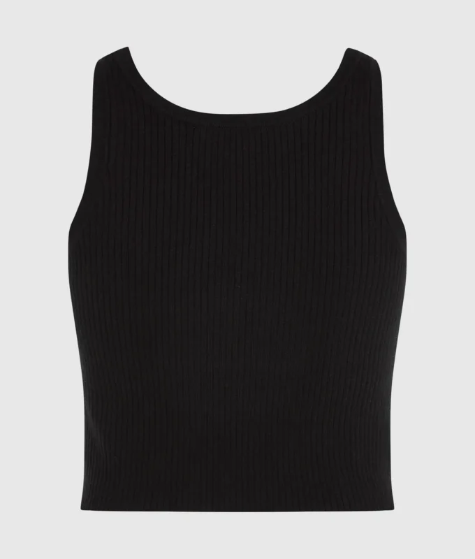 Strikket tanktop