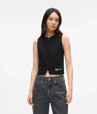 Strikket vest