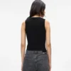 Strikket vest