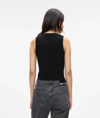 Strikket vest